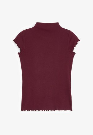 ARKET, ARKET TURTLENECK T-SHIRT - Camiseta estampada - dark red
