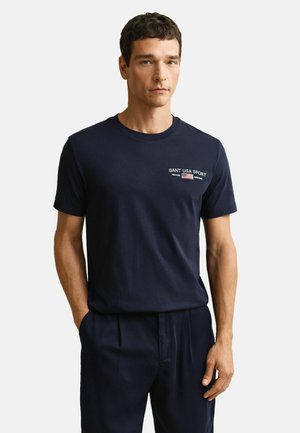 GRAPHIC - T-Shirt print - evening blue