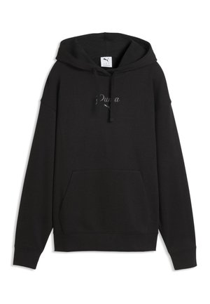 ESS  SCRIPT COMFORT TR - Φούτερ με κουκούλα - black