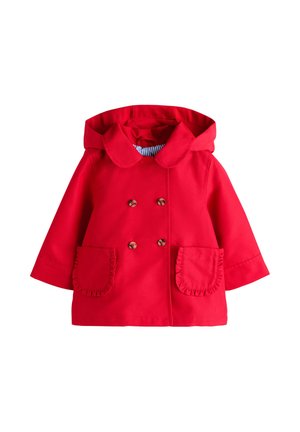 Next REGULAR FIT - SHOWER RESISTANT BUTTON FRONT - Korte frakker - red