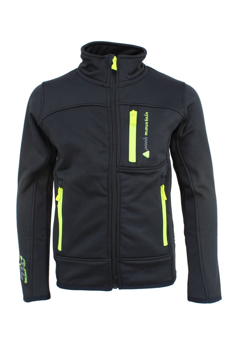 Peak Mountain ECANTON - Blouson - noir jaune
