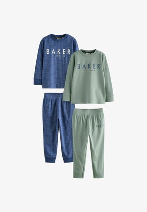 2 PACK SET - Komplet pidžame - blue green