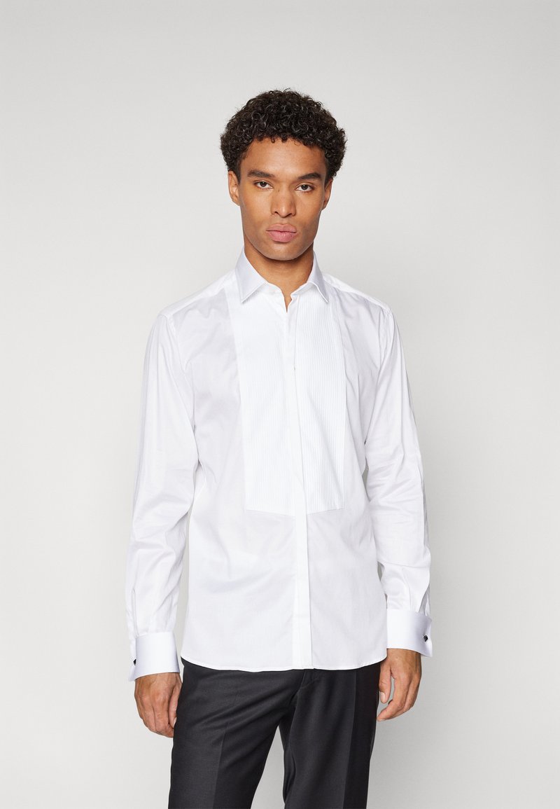 KARL LAGERFELD SHIRT MODERN FIT - Dalykiniai marškiniai - white