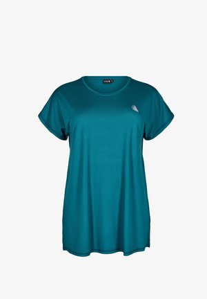 Active by Zizzi T-Shirt basic - deep teal