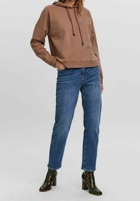 Vero Moda Mikina s kapucí - brown