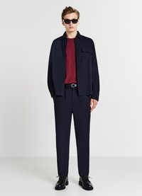 Calliope CON PINCES - Pantalon classique - blu notte