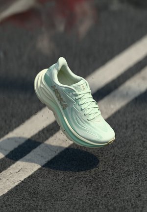 HOKA CLIFTON 10 - Tekaški copati za cesto - sea glass/jadeite