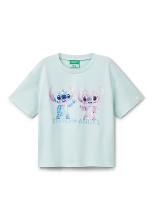 LILO STITCH BOXY FIT - T-shirt z nadrukiem