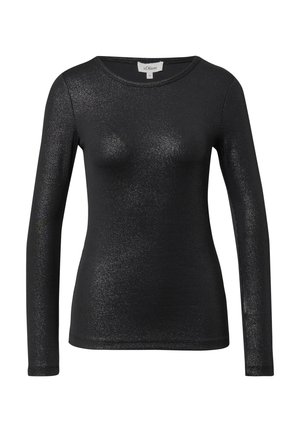 T-shirt à manches longues - schwarz