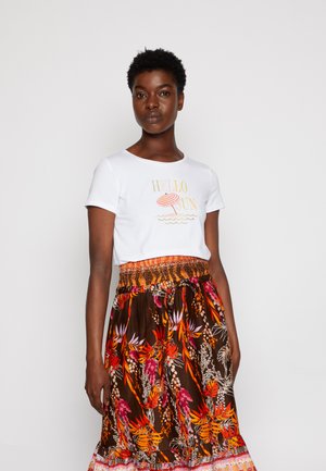 Print T-shirt - white