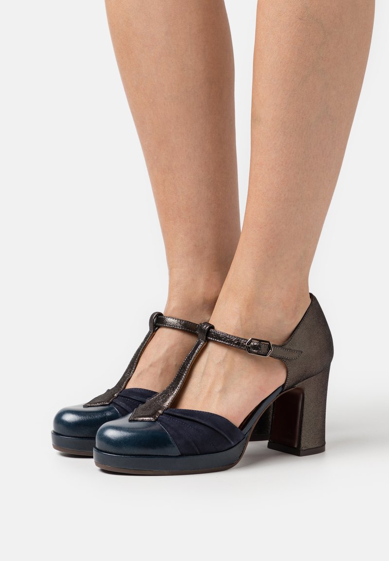 Chie Mihara DAJUD - Plateaupumps - navy/dunkelblau - Zalando.ch