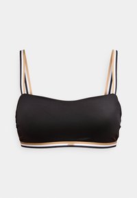 ICONIC BANDEAU - Bikini augšdaļa - black