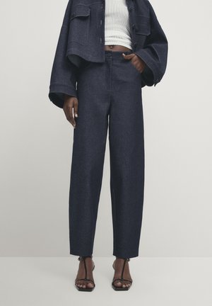 Straight leg -farkut - dark blue