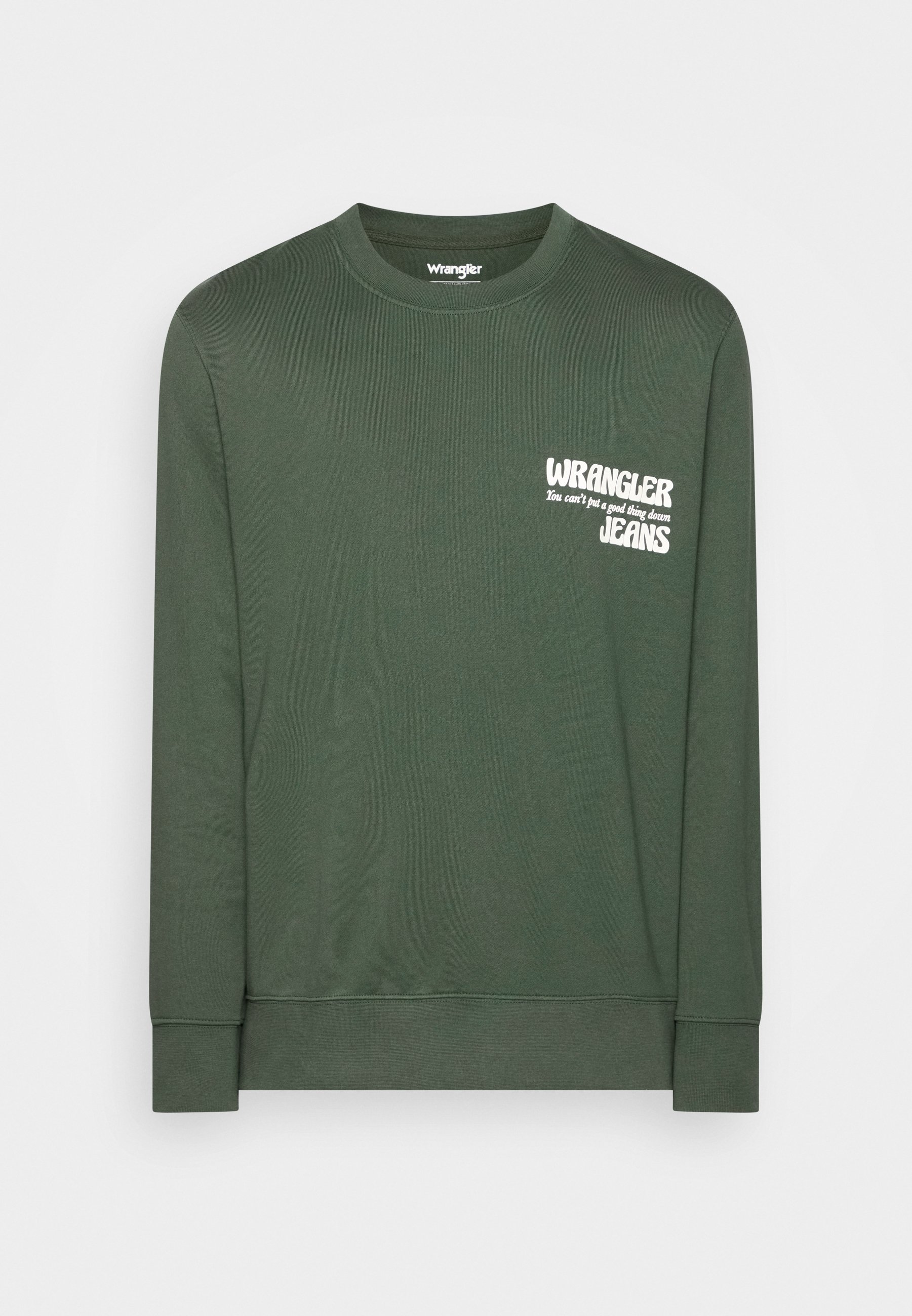 Wrangler SLOGAN CREW - Športni pulover 