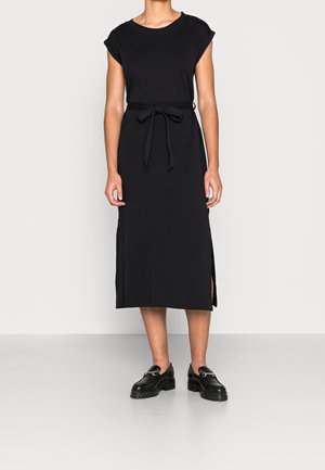 Žerzejové šaty - black