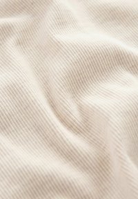 Next DOUBLE COLLAR HENLEY  - Tops ar garām piedurknēm - neutral ecru