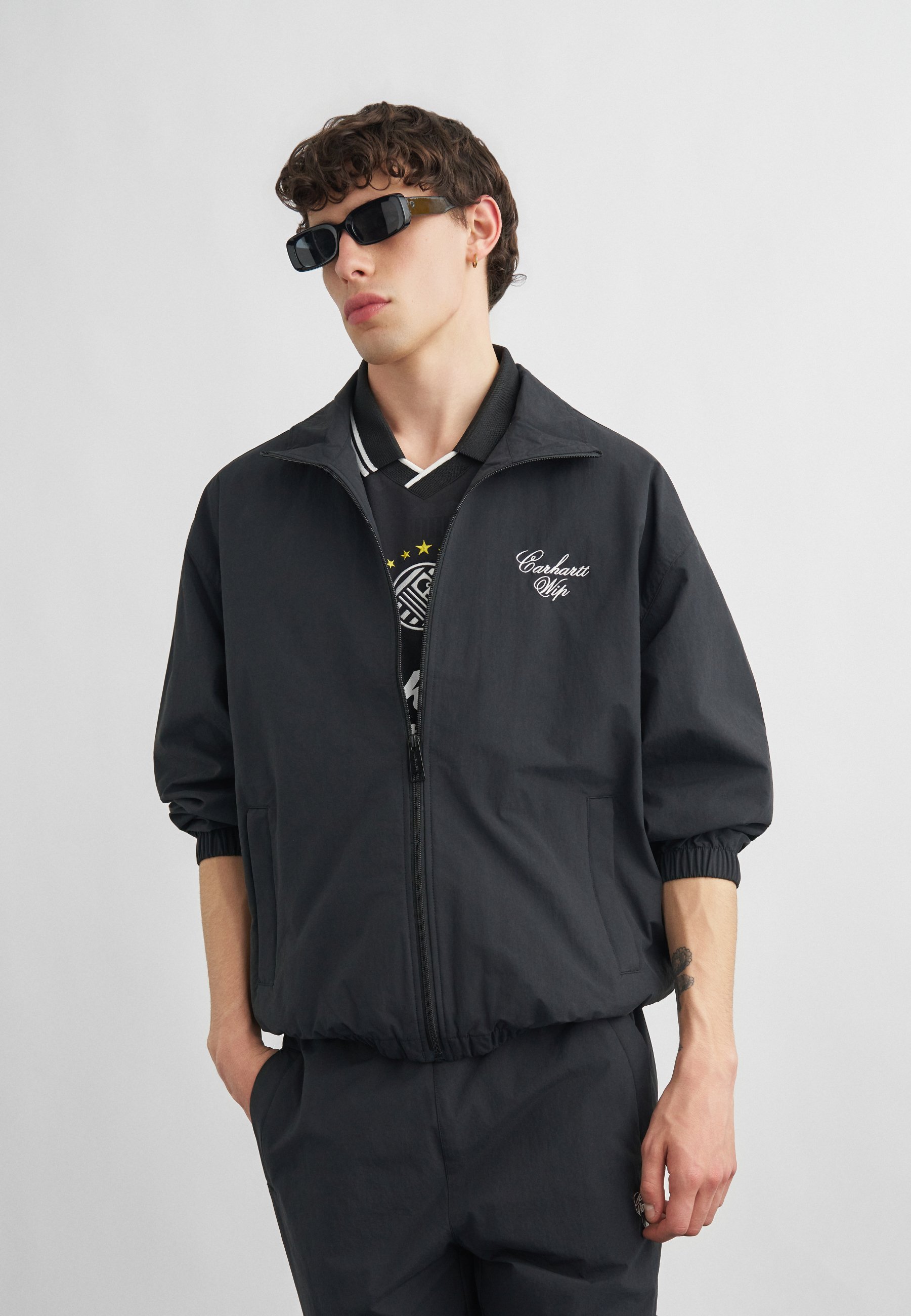 Carhartt WIP RAY JACKET - Bomber Jacket - black rigid/black