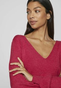 VILA WENDBARER - Trui - cerise