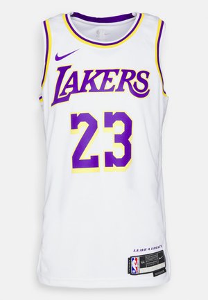 Nike Performance NBA LOS ANGELES LAKERS LEBRON JAMES  - NBA marškinėliai - white