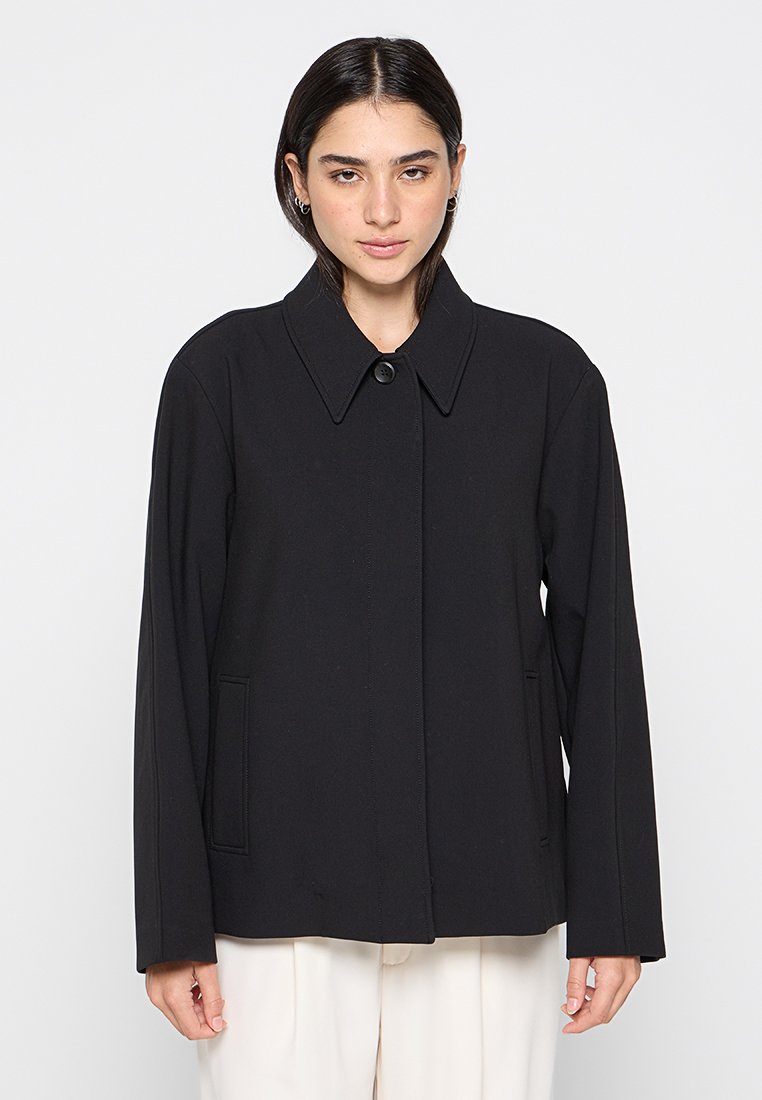 Calvin Klein Lichte jas zwart Calvin Klein Lichte jas zwart