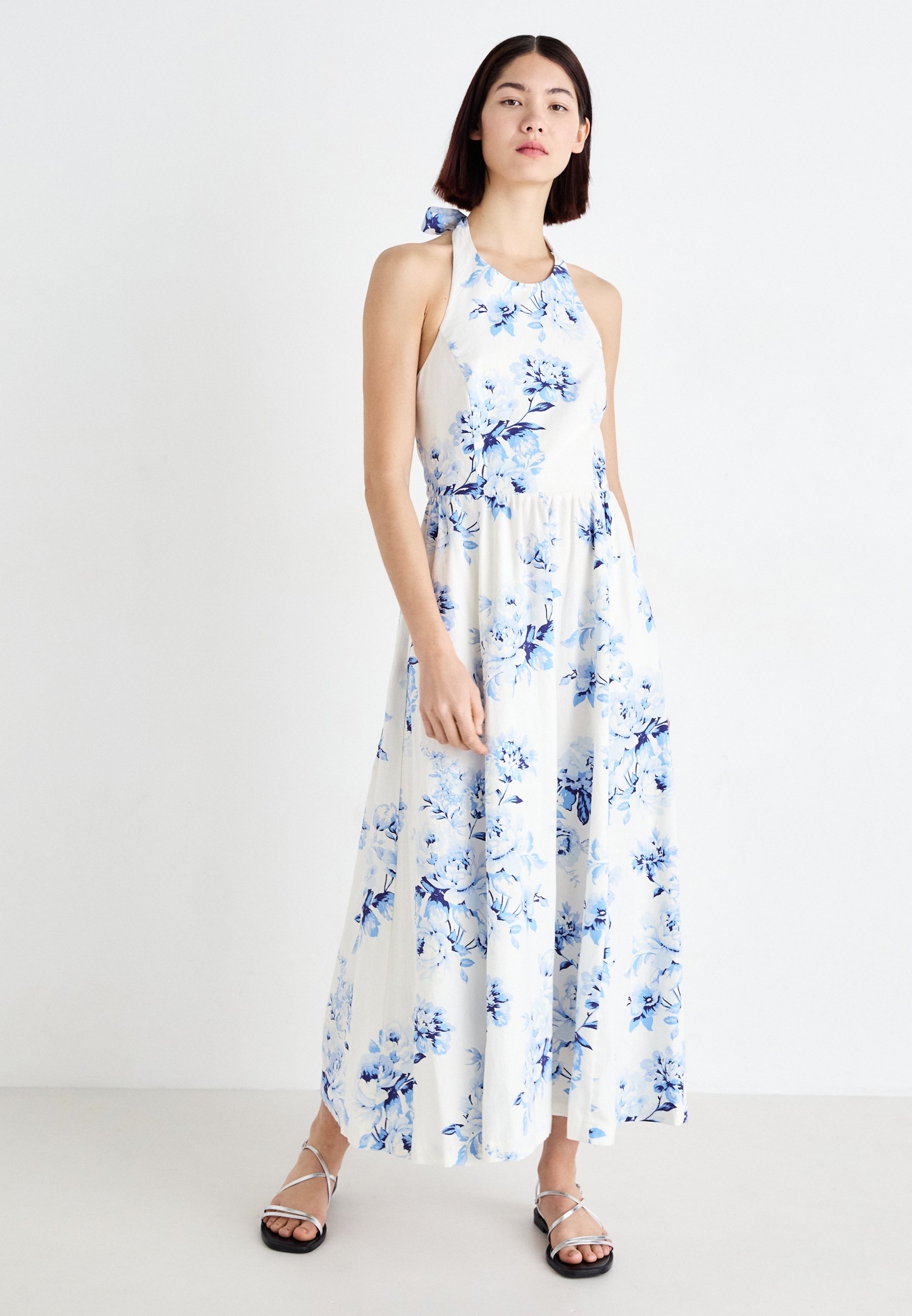 high halter neck dress The Halter Slit Gown main image 0