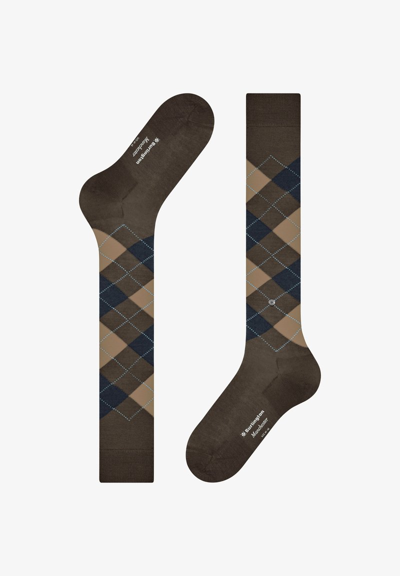 Burlington MANCHESTER - Kniestrümpfe - chocolate