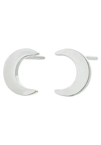 BRIGHT NIGHT MOON STUDS - Uhani - steel