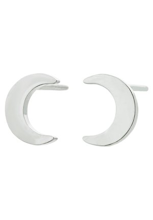 BRIGHT NIGHT MOON STUDS - Earrings - steel
