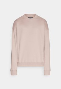 Abercrombie & Fitch ESSENTIAL CREW - Sweatshirt - bark