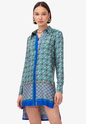 PEONY - Bluza z gumbi - blue