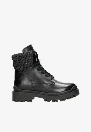 Wojas Schnürstiefelette - czarny