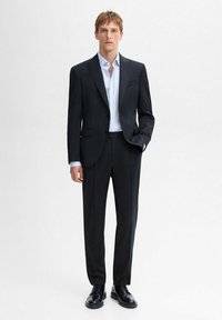 Massimo Dutti PLAIN - Giacca elegante - dark blue