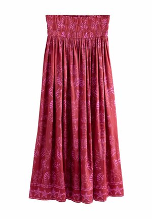 Next Klostuotas sijonas - red pink