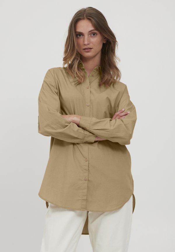 BYGamze - Button-down blouse - tannin