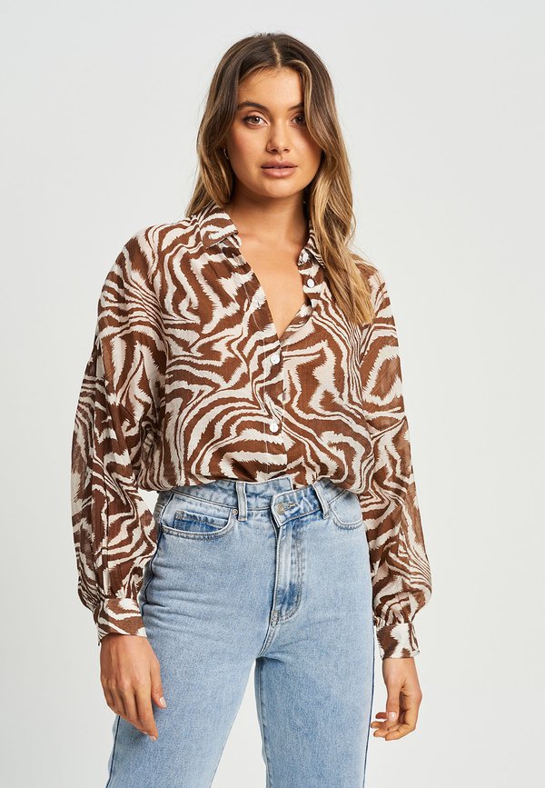 AVENUE  - Hemdbluse - zebra