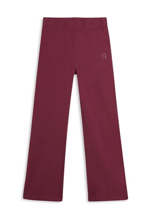 WIDE LEG LOGO TONO SU TONO - Pantalones deportivos - purple