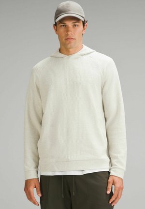 lululemon Hoodie - heathered bone black