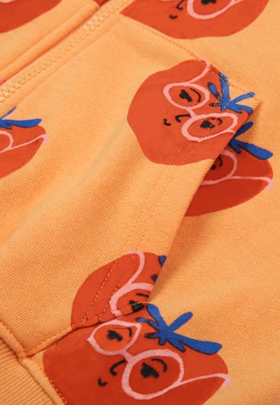 JELLY MALLOW TOMATO ZIP-UP UNISEX - Φούτερ με φερμουάρ - orange