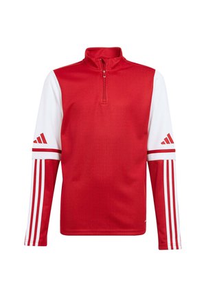 SQUADRA HALFZIP - Maglietta a manica lunga - rotweiss