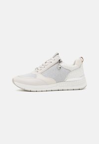 Unselected, white/silver