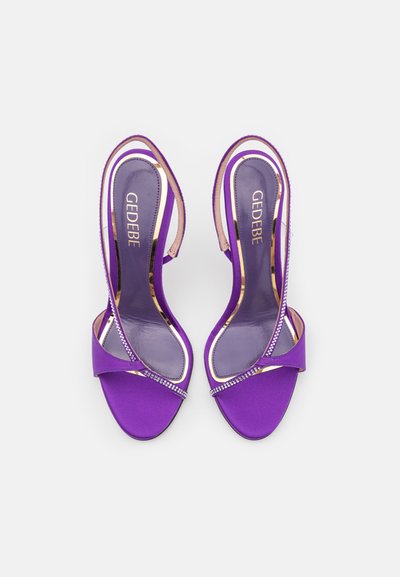 GEDEBE BELMA - Sandals - purple