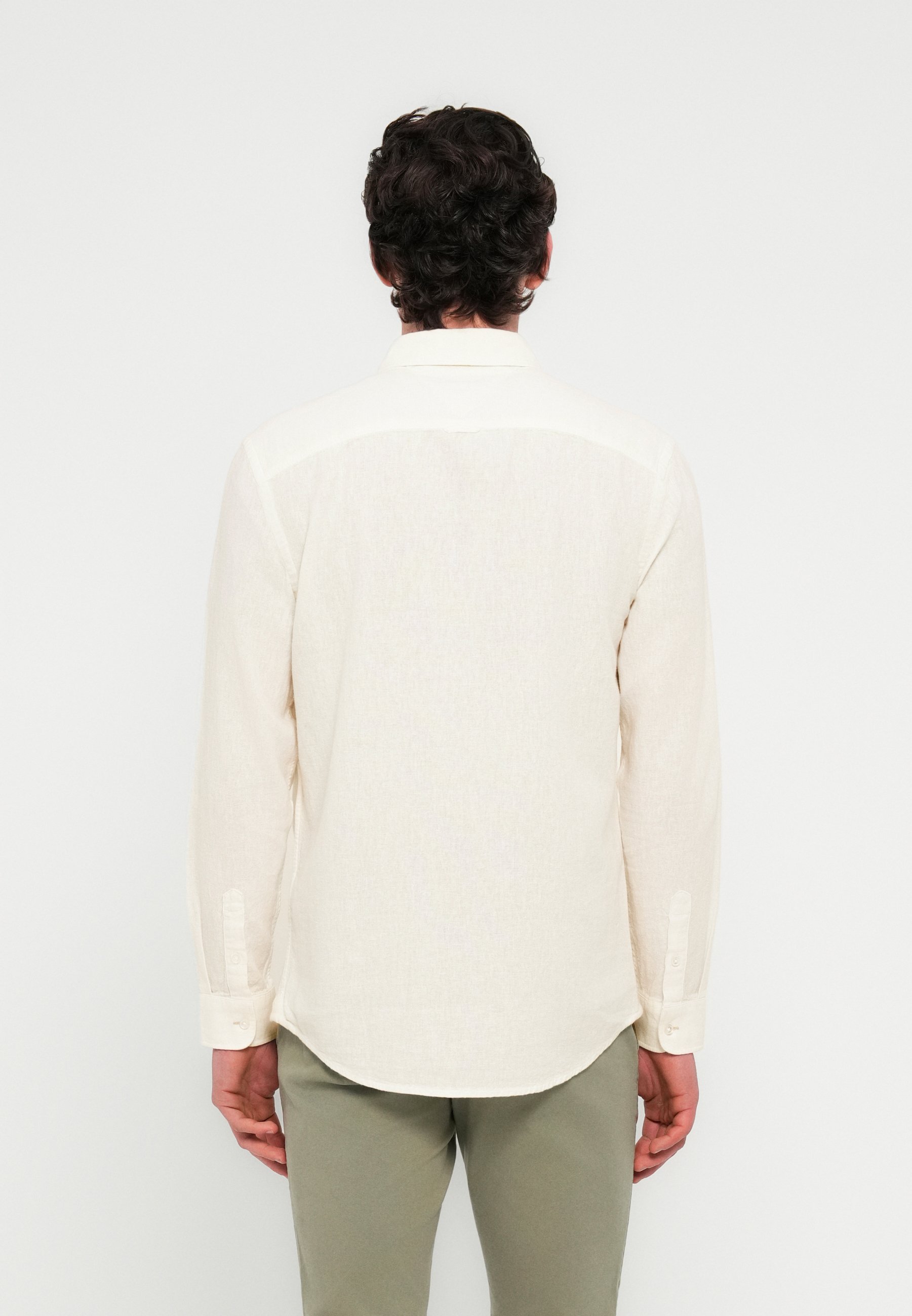 Tommy Jeans 리넨 블렌드 셔츠