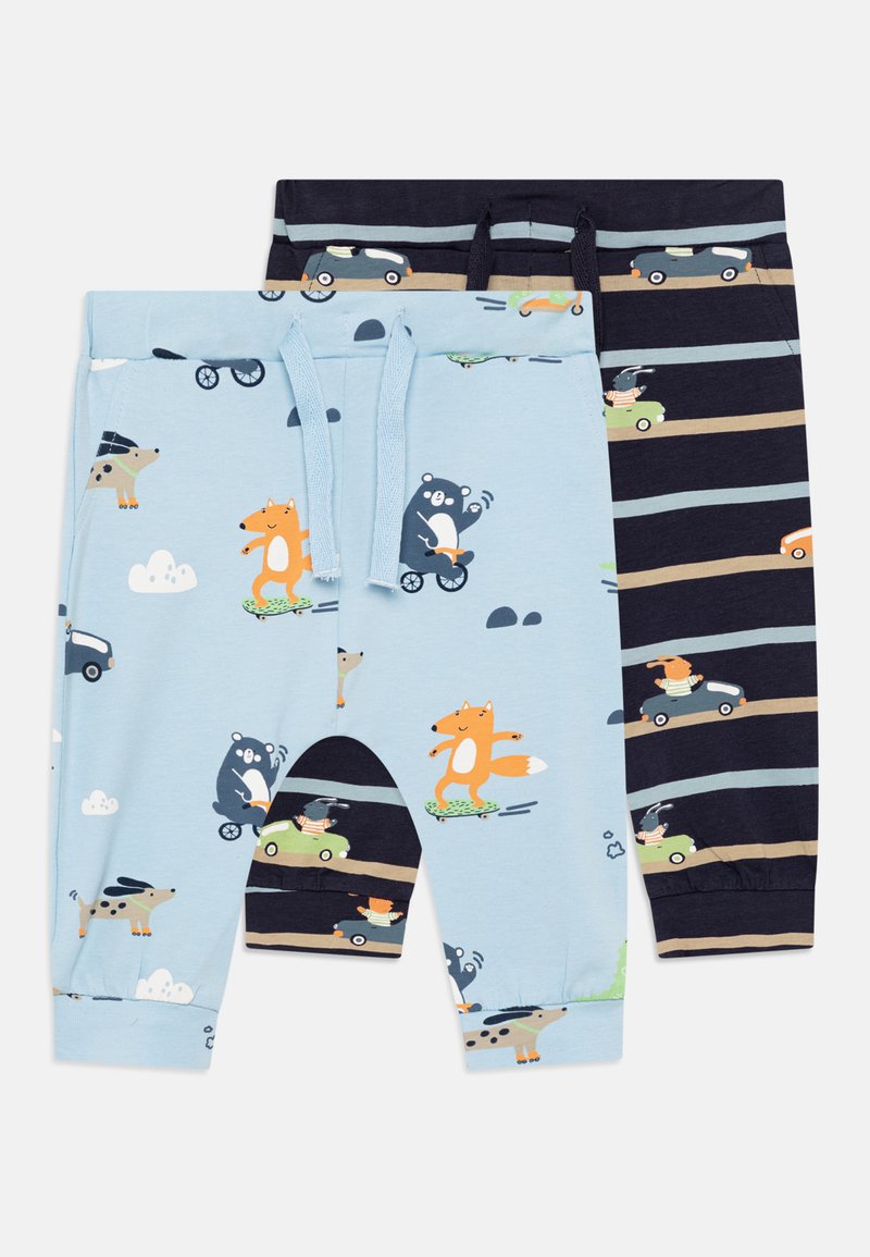 Name it - NBMVROELS PANT 2 PACK - Tepláky - cerulean, Zväčšiť