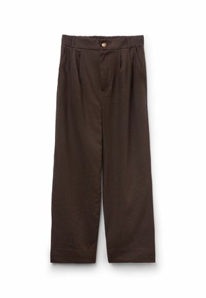 Calzedonia, PALAZZO - Stoffhose - brown