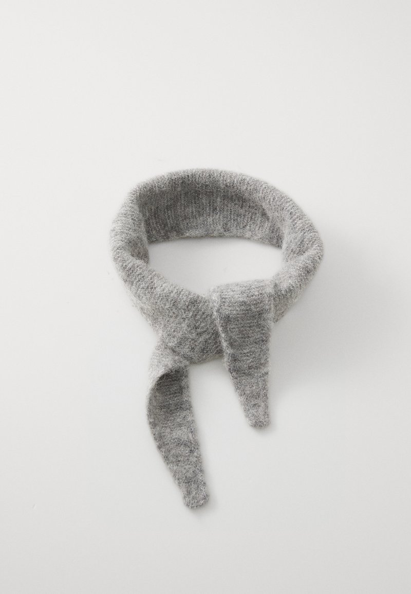 Samsøe Samsøe DIAMOND SCARF - Fular - grey melange
