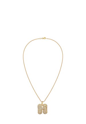 SPARKLING CHUNKY INITAL H - MIT KRISTALLEN VON SWAROVSKI® - Halskette - gold-coloured