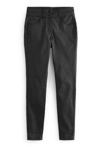 Next LIFT, STYLE AND SHAPE COATED - Blugi slim fit - black