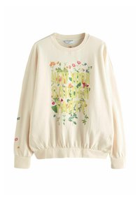 GRAPHIC GARDEN PARTY - Ikdienas džemperis - ecru