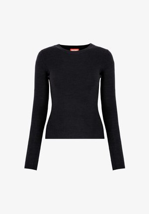 WRSTBHVR, WRSTBHVR SWEATER FREYA SWEATER - Πουλόβερ - black beauty