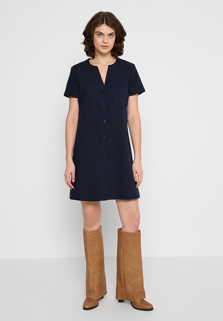 CLAUDIE PIERLOT Blousejurk donkerblauw